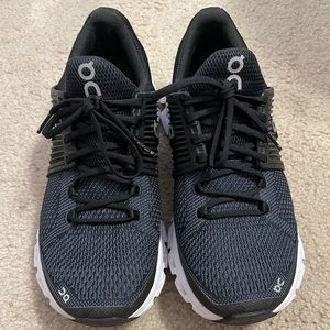 On Cloudswift running shoes Black/Rock size 7
